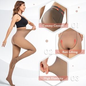 [SOLD]Fleece Lined Womens Thermal Tights